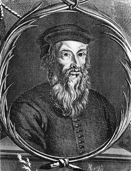 Le Protestant Wiclef (gravure du XVIIIe)