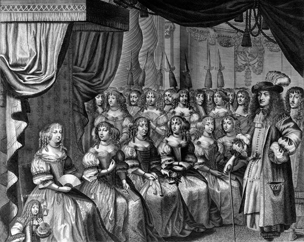 1665  Louis XIV and his Court -