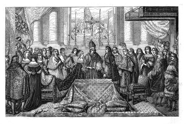 9 juin 1660 - Mariage de Louis XIV et de Marie-Thérèse -