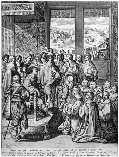 Louis XIII et les notables -