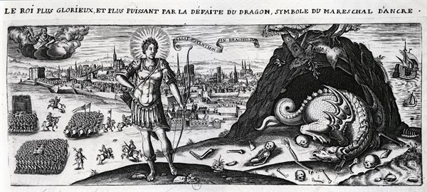 Allegory with the glory of Louis XIII