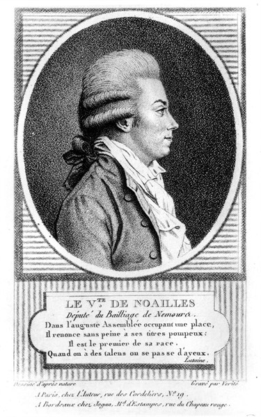 Harms of August 4, 1789 Abolition of the privileges -