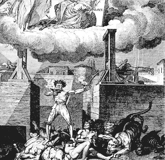 Caricature anti-révolutionnaire.