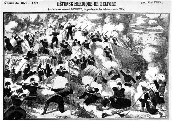 Heroic defense of Belfort 1870/1871 -