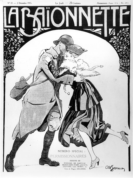 December 2, 1915 " the Bayonet " " the person on leave " -