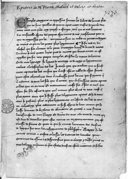 Book of maistre Pierre Abélard