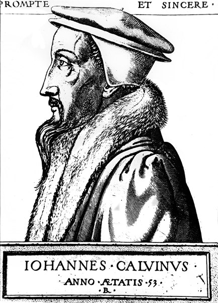 Portrait de Jean Calvin (1509-1564)
