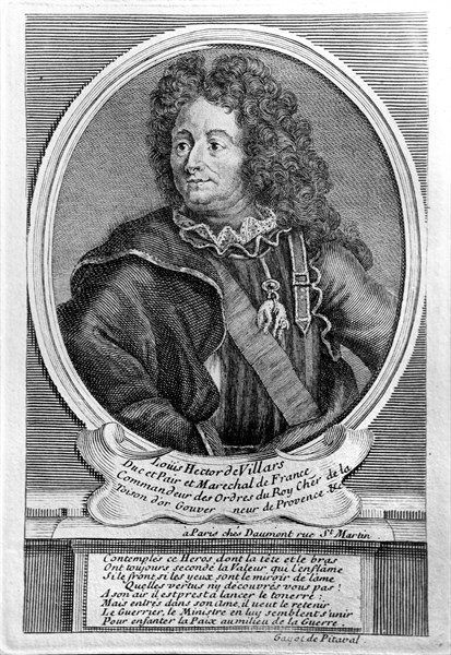 Hector, duke of Villars, Marshal of France (1653 Turin 1734)