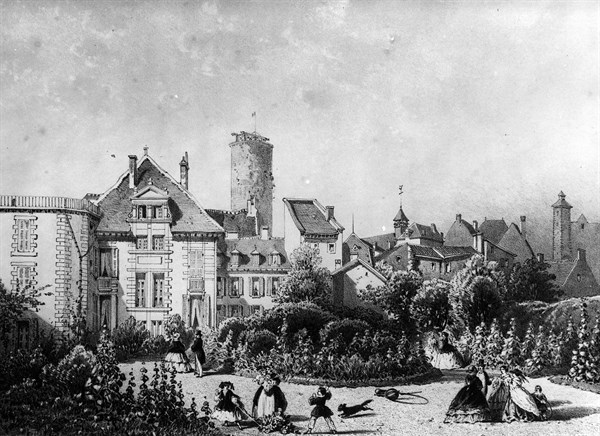 Vichy. Pavillon où Madame de Sévigné résida