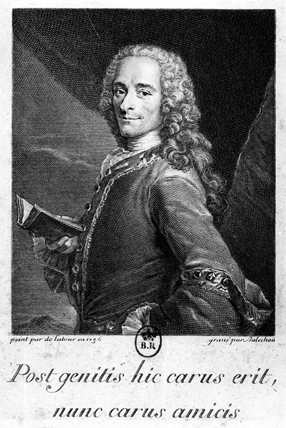 Voltaire (François-Marie Arouet, known as Voltaire) (1694-1778)