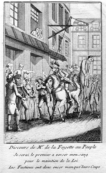Discours de la Fayette au peuple, 1790