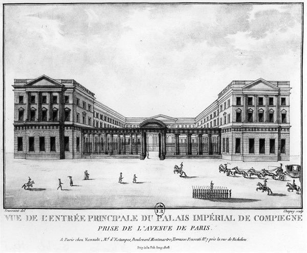 Le palais de Compiègne