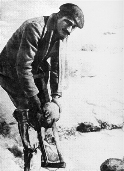 Guerre 14-18 . 1917 : un des mutins.