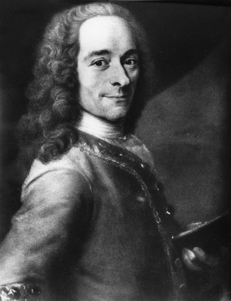 Voltaire.  François Marie Arouet (1694-1778).
