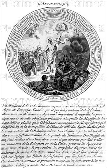 27 mars 1752. Affaire des billets de confession.