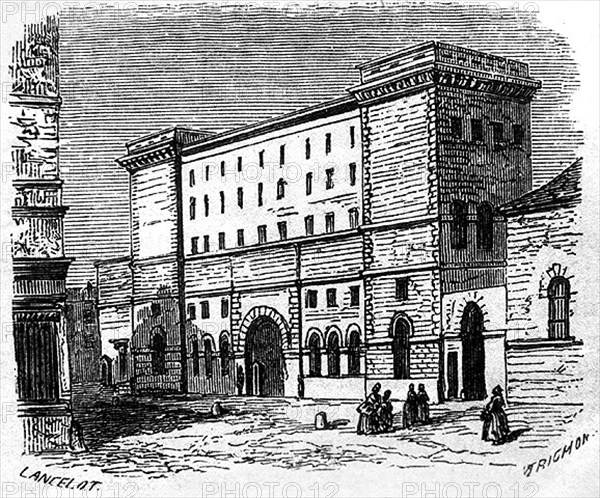Exterior of Sainte-Pélagie where Blanqui was imprisoned