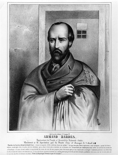 Armand Barbés (1809-1870). Révolutionnaire.