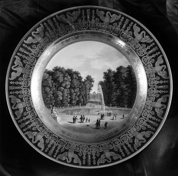 Assiette Premier Empire