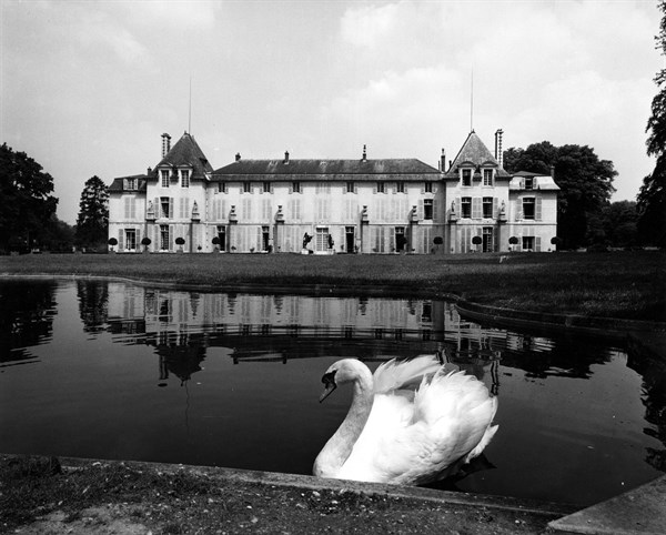 First Empire.  Frontage of the castle of Malmaison.