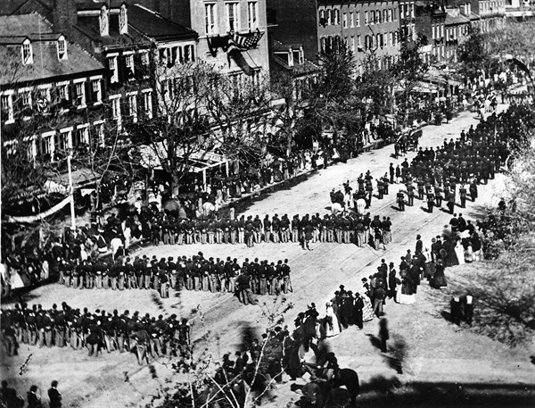 The United States.  Funeral of Abraham Lincoln (1865) in Washington.