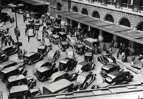 Courtyard of the Saint-Lazare station