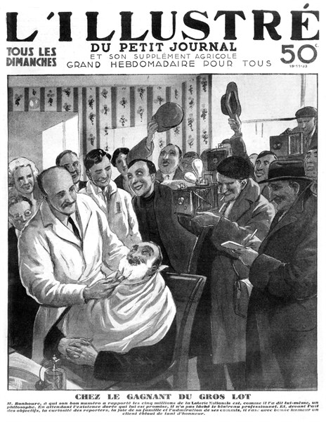 About 1930.  Gaining national lottery