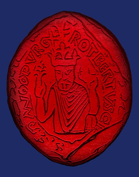 Seal of Robert II, king of France (996-1031)