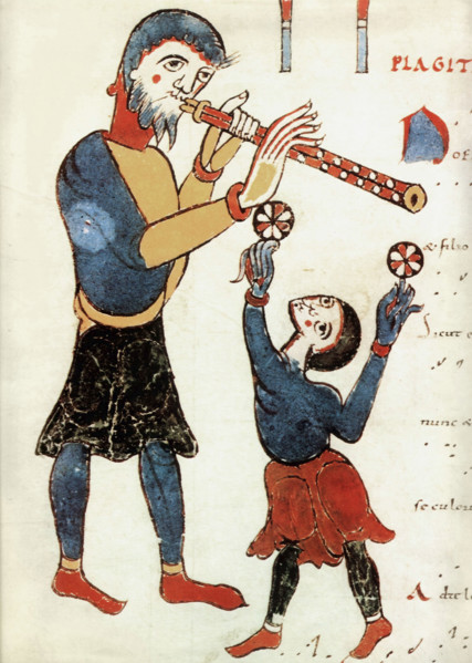 Dancers and musicians