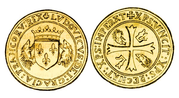 Florin d'or de Louis VI (1108-1137)