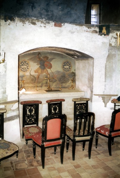 Tour de Michel de Montaigne, chapelle