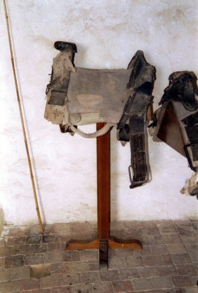 Tour de Michel de Montaigne, selle d'époque
