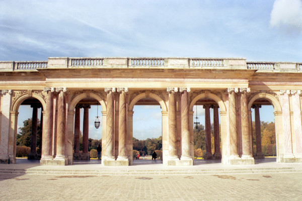 Versailles, le grand Trianon, le grand portique