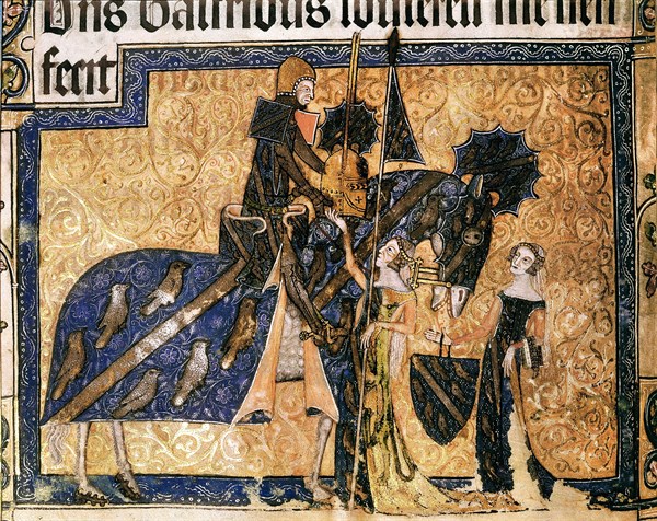 A lord going off to war