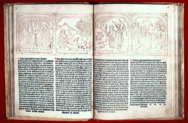 Manuscript: Mirror of Human Salvation (1485?)