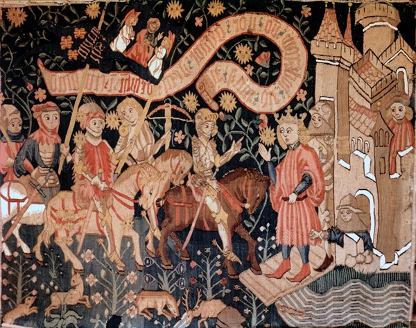 Jeanne d'Arc arrivant à Chinon, tapisserie dite  de Jeanne d'Arc