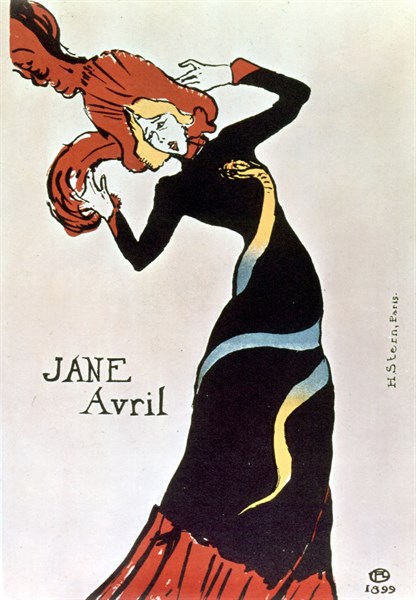 Toulouse-Lautrec, Jane Avril