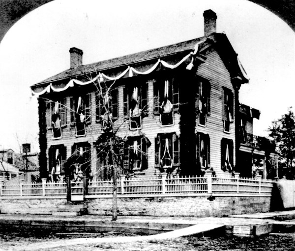 La maison de Lincoln (1809-1865) après son assassinat