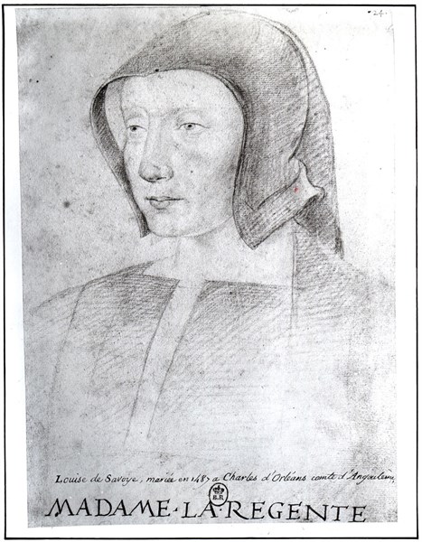 Louise de Savoie, Régente de France