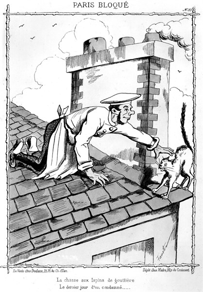 Pendant le siège de Paris