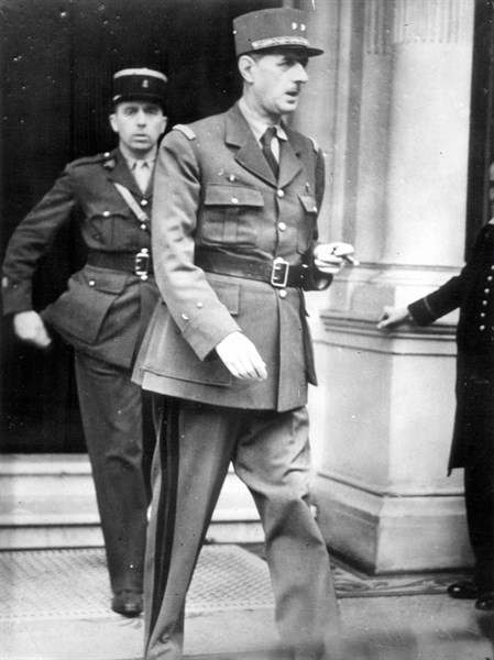 Le général de Gaulle à Londres, le matin du Débarquement