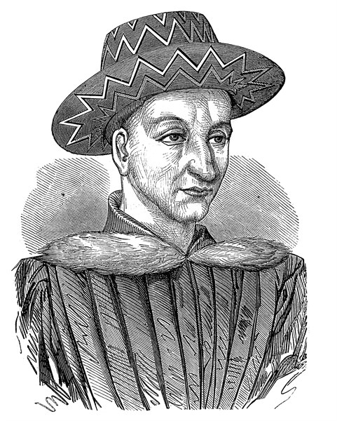 Drawing of Charles VII