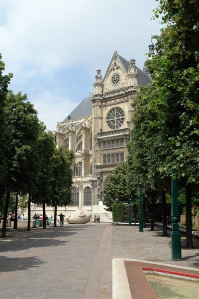 The Church of Saint-Eustache