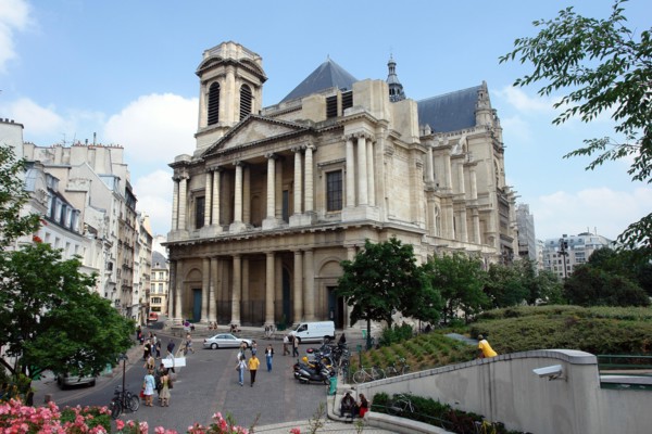The Church of Saint-Eustache
