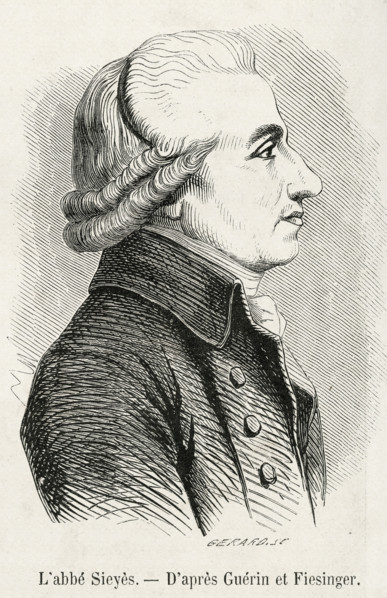 Portrait of  Abbot Sieyès