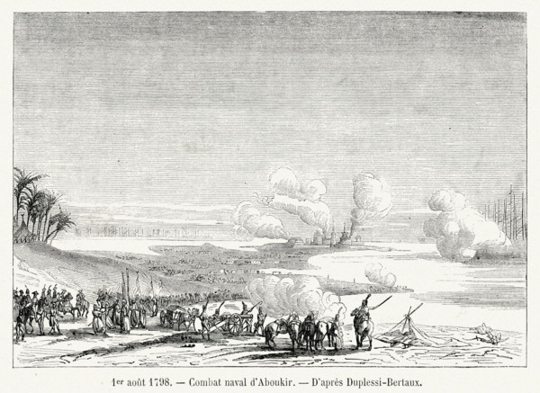 Combat naval d'Aboukir.
