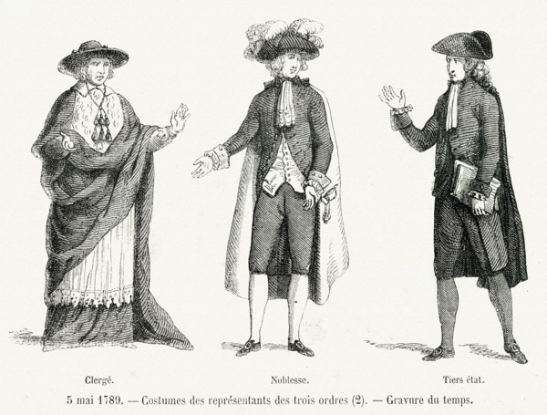 Outfits warn by the representatives of the three orders.