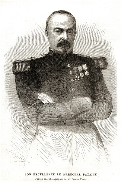 Le maréchal Bazaine.