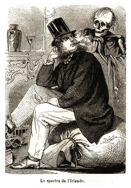 Caricature. English daily life.