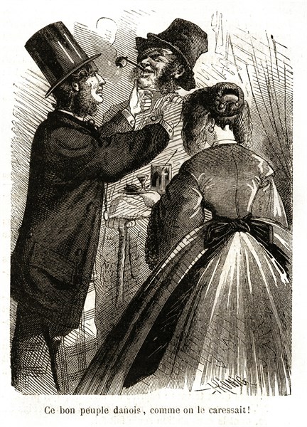 England. Caricature. English daily life.