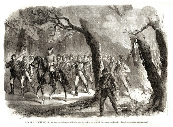 1864. Guerre de Sécession.